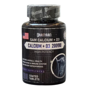 Samsan Sam Calcium+D3 180Cap