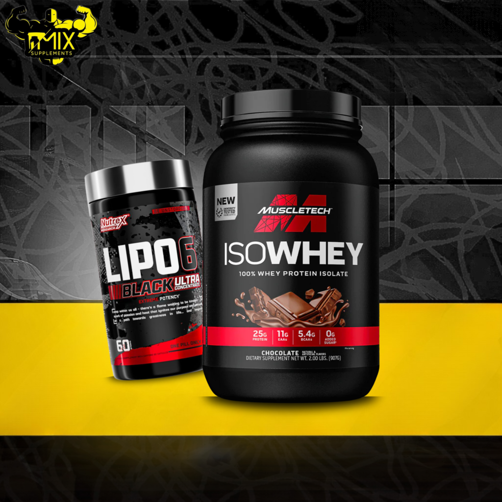 Iso Whey Muscletech   Lipo 6
