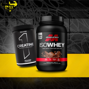 Iso Whey Muscletech + Creatine Rule1